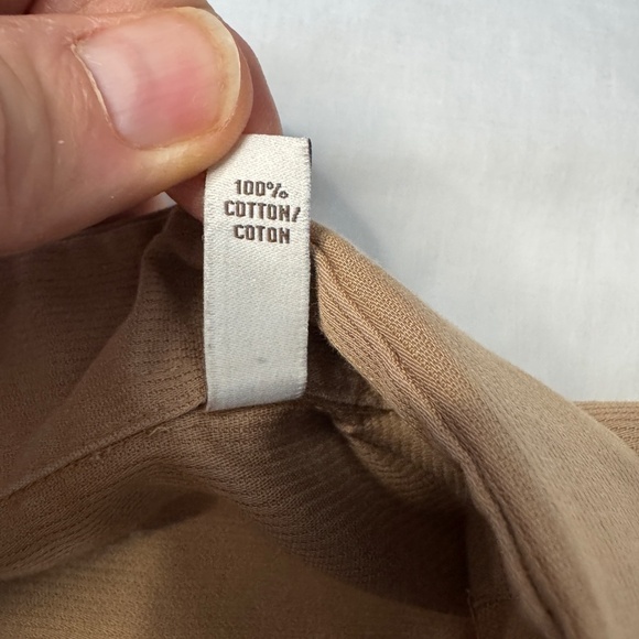 Joseph Abboud Men's Regular Fit Long Sleeve Button Up Shirt Caramel 15.5 - 32/33 - Picture 6 of 12